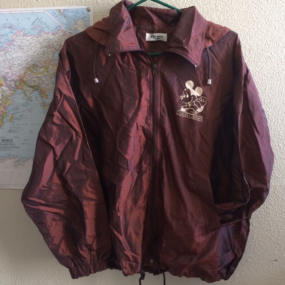 Y2K Vintage Mickey Mouse windbreaker Jacket